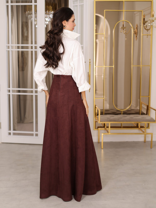 SIENNA SUEDE SKIRT