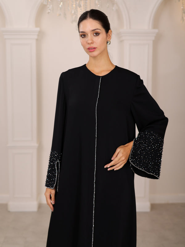 MAISON SİYAH ABAYA