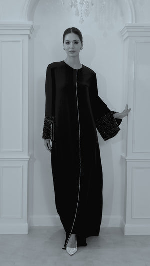 MAISON SİYAH ABAYA